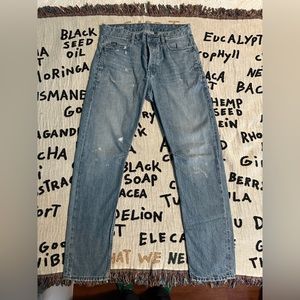 G-Star Raw Tapered Distressed Jeans